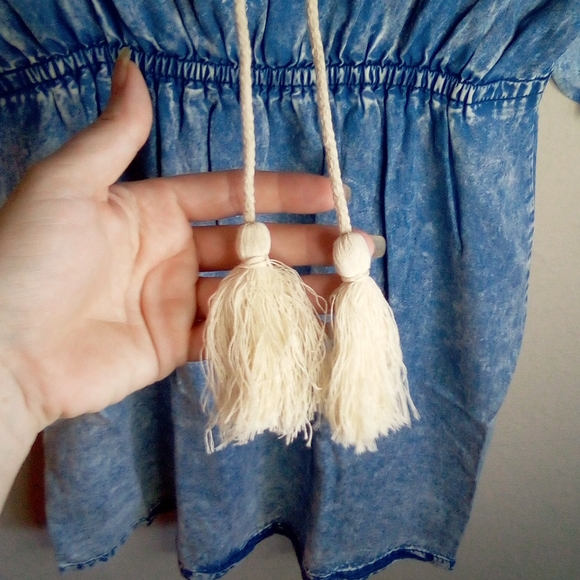 Nwt Design History acid wash embroidered dress - Picture 4 of 13